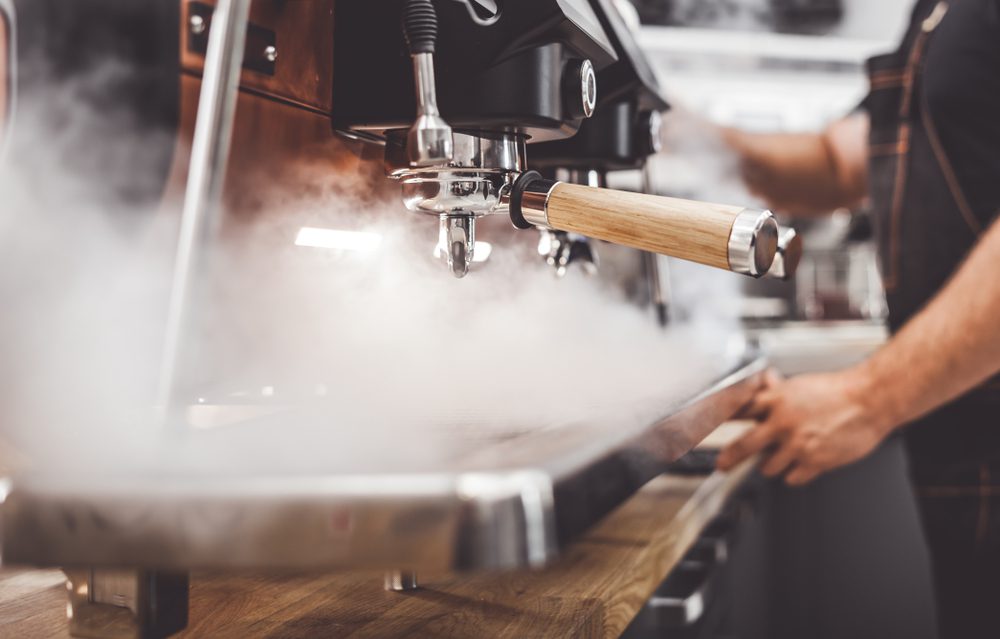 Siebträgermaschine in der Gastronomie